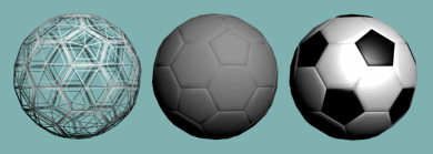 Desktop 3D Ball - nice dynamic soccer ball on your desktop
